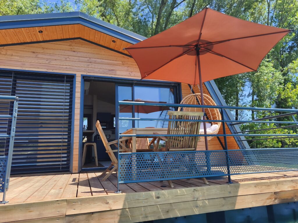 Floating house terrace Floating house terrace